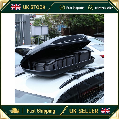 Car roof box gloss black - car,