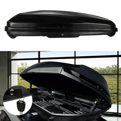 Car roof box - box, black