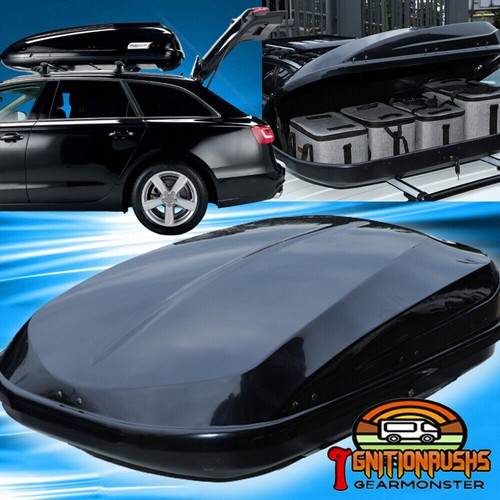 Car roof box gloss black - roof,