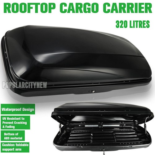 Car roof box gloss black - roof,