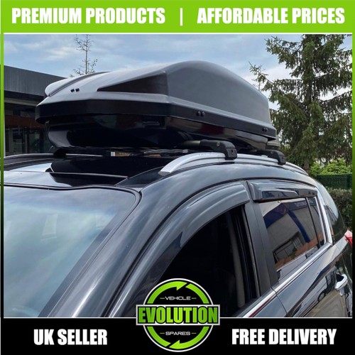 Roof box black 350 - black, litre