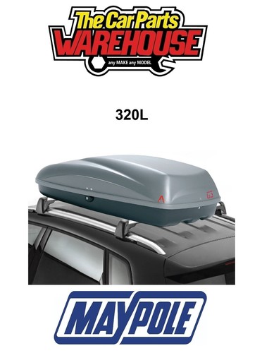 Maypole rb1320 car roof box - maypole,
