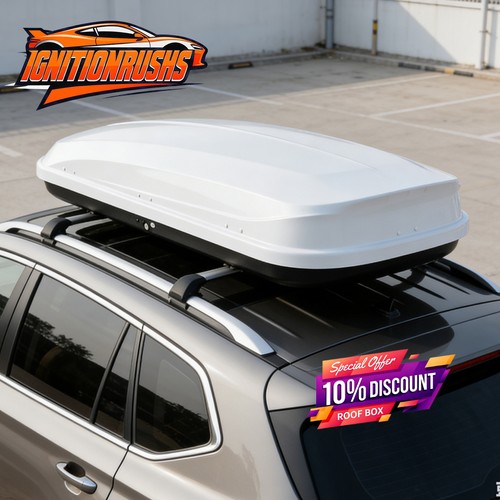 Car roof top box 400 - car, litre